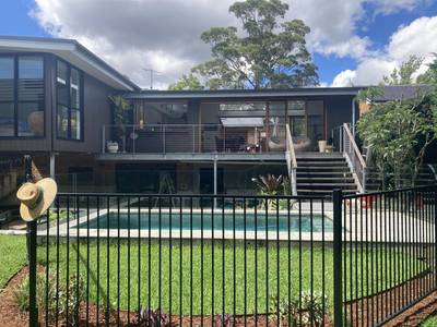 The rear of the house before the garden went in