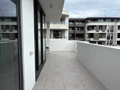 The western balcony before planting